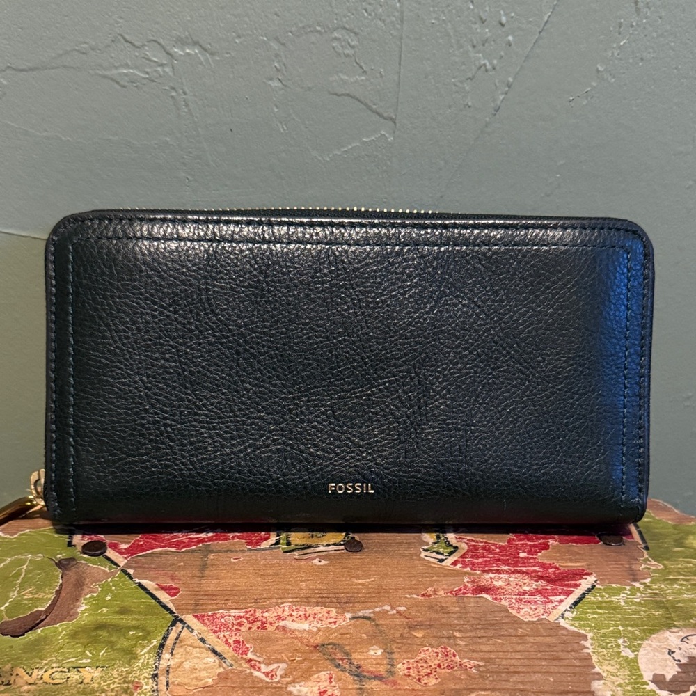 Fossil Hunter Green Wallet